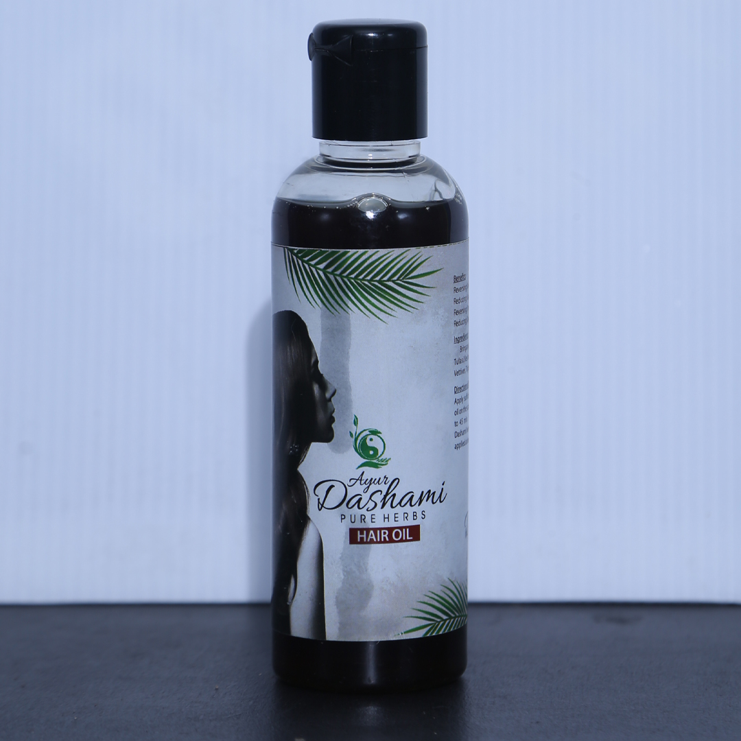Ayur Dashami Hair Oil / ആയുർദശമി ഹെയർ ഓയില്‍ - Image 2