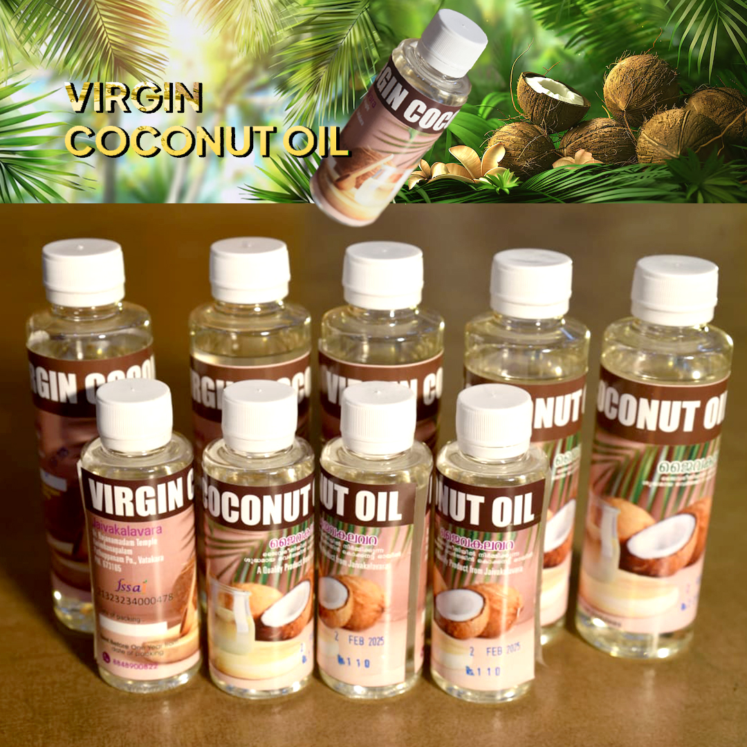 Jaivakalavara Virgin Coconut Oil / വെളിച്ചെണ്ണ 100 ml